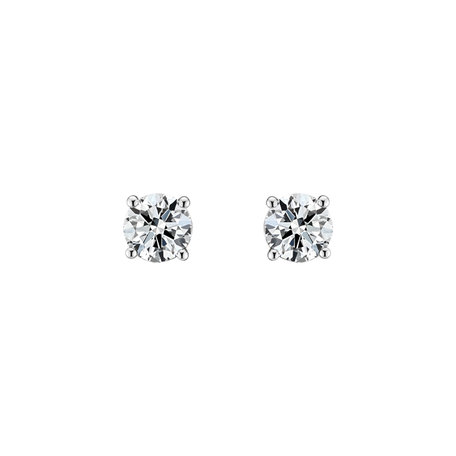 Náušnice s diamantom Essential Shine