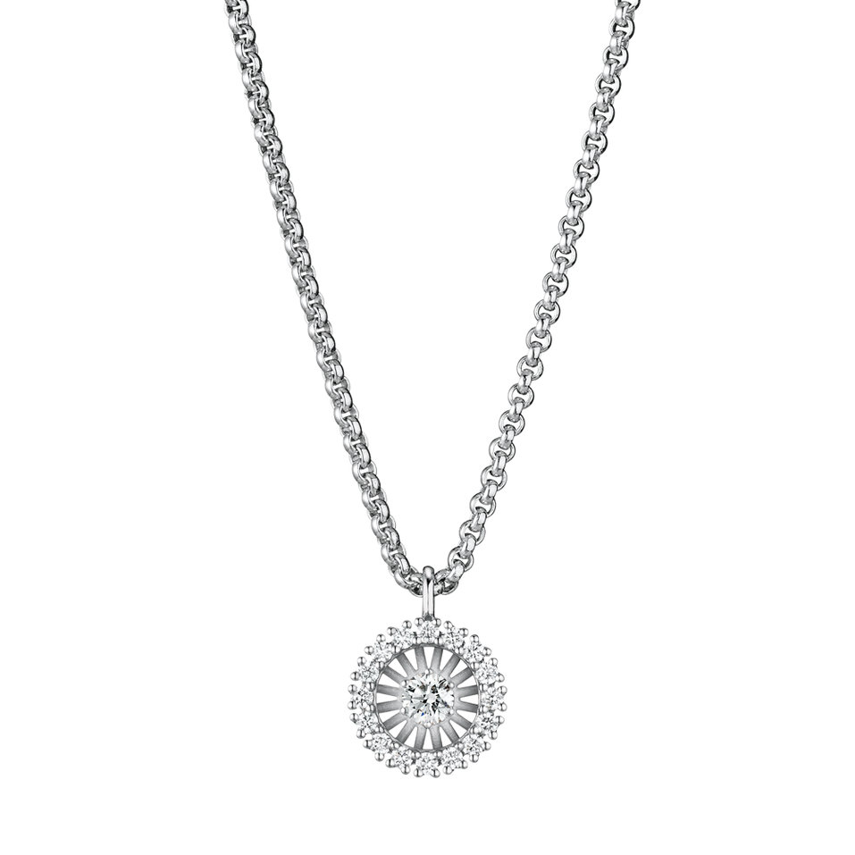 Náhrdelník s diamantmi Swing Boho
