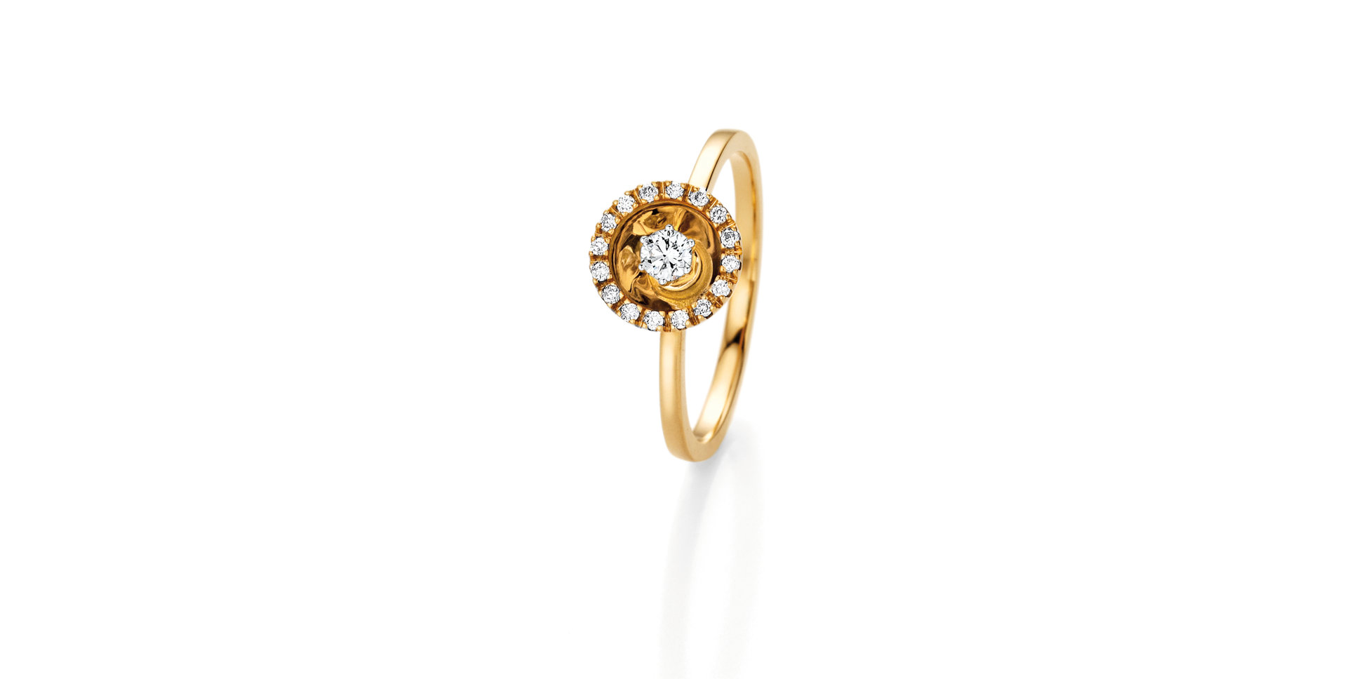 Prsten s diamanty Swing