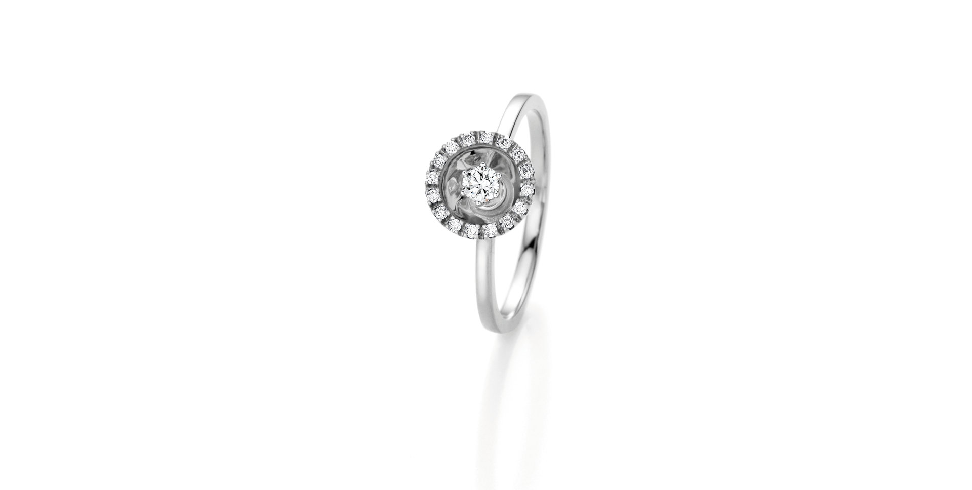 Prsten s diamanty Swing