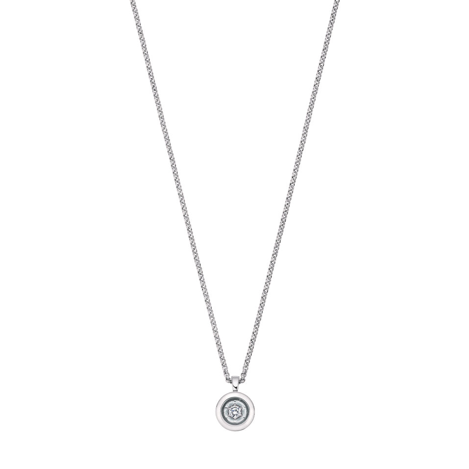 Náhrdelník s diamantem Swing Boho