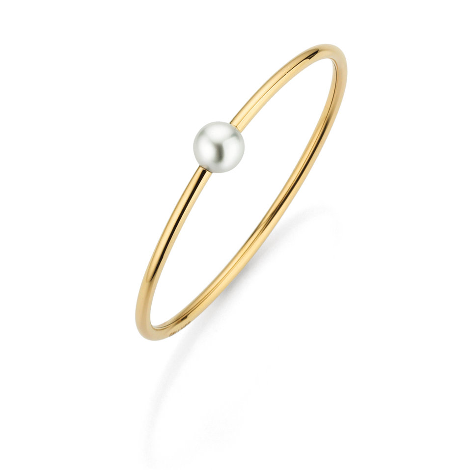 Náramok s morskou bielou Južnou perlou Modern Classic