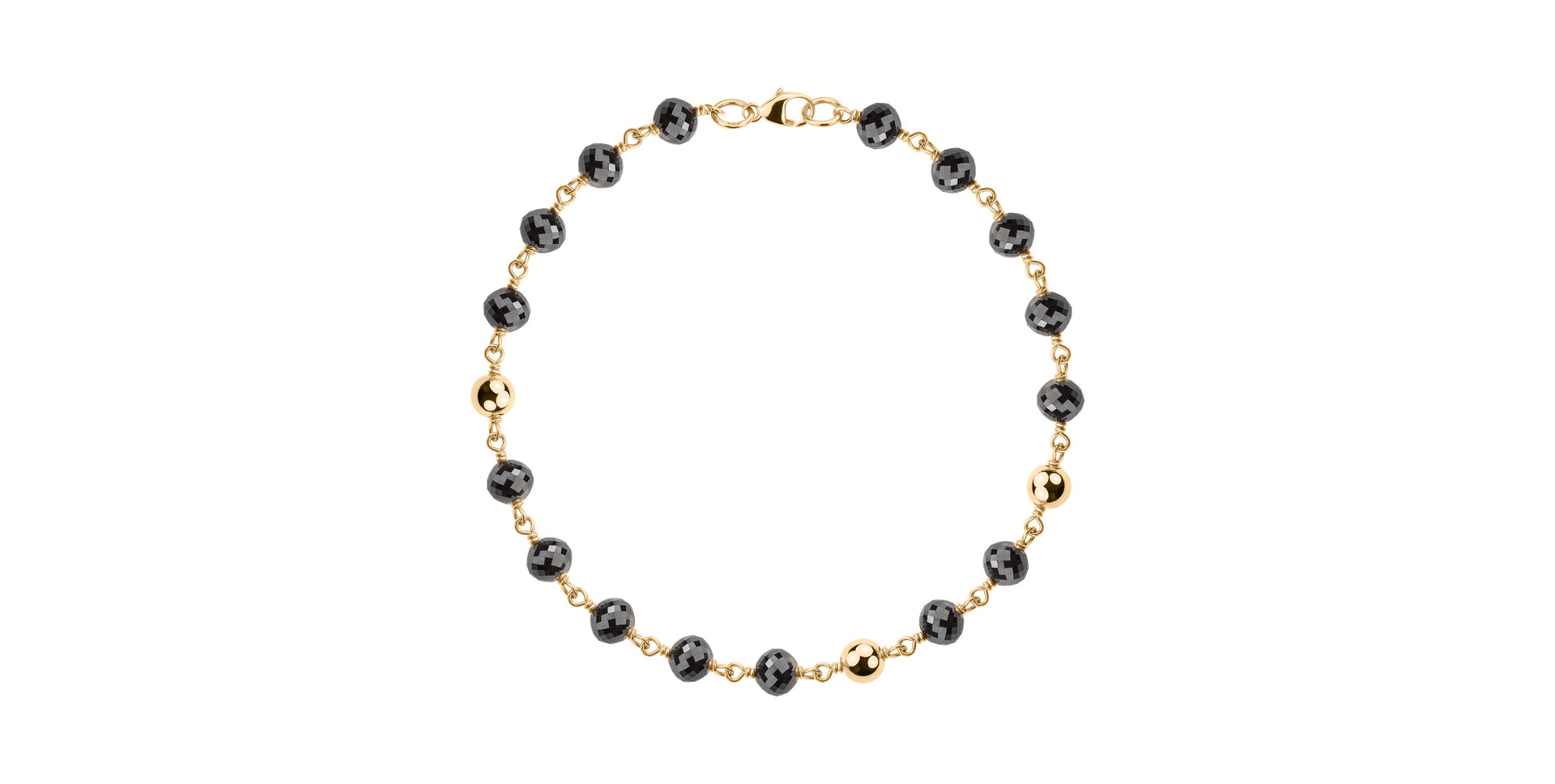 Náramok s čiernymi diamantmi Donatella