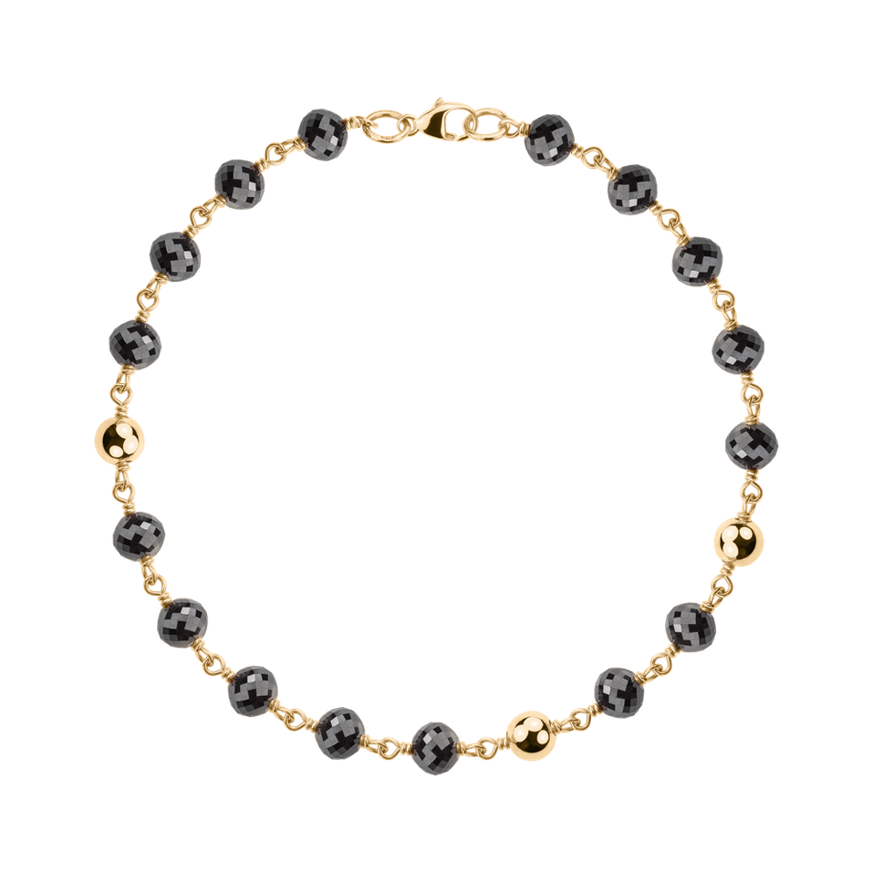 Náramok s čiernymi diamantmi Donatella