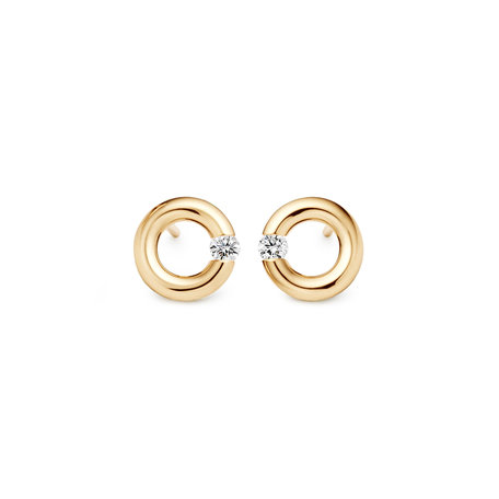 Náušnice s diamantom Spannring Earrings