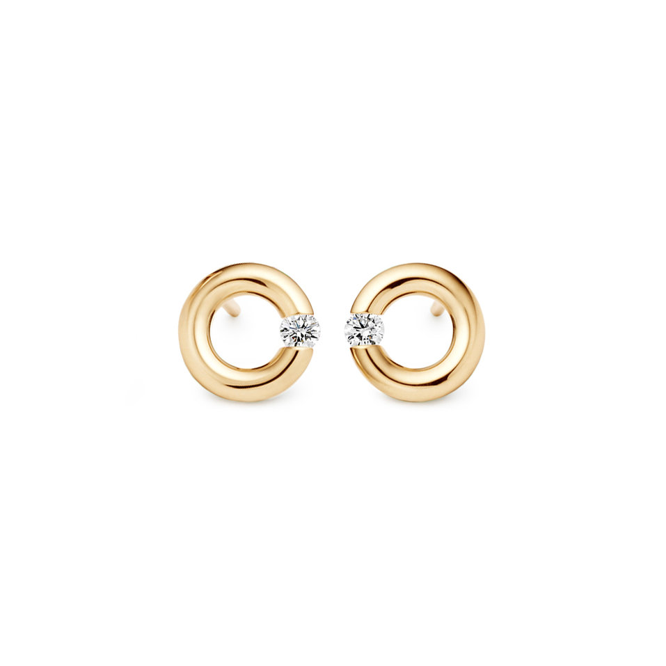 Náušnice s diamantom Spannring Earrings