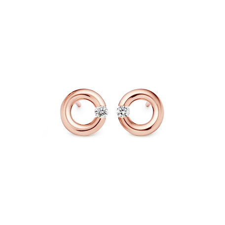 Náušnice s diamantom Spannring Earrings