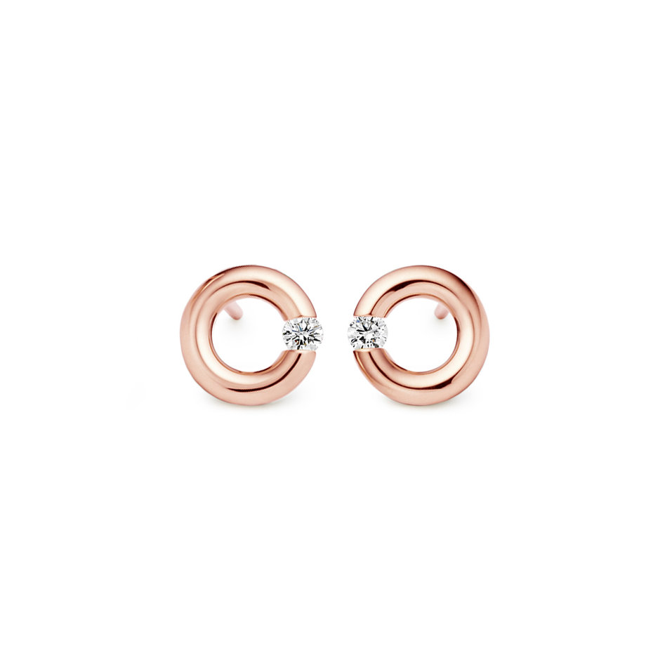 Náušnice s diamantom Spannring Earrings