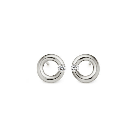 Náušnice s diamantom Spannring Earrings