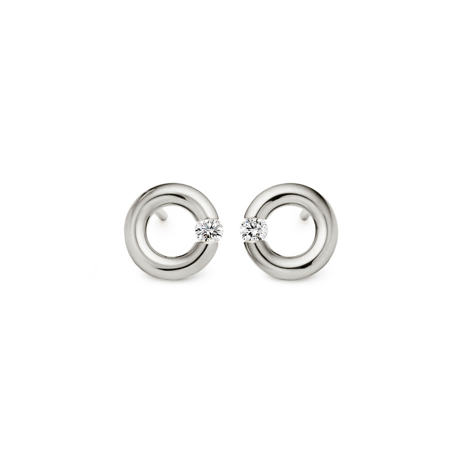 Náušnice s diamantom Spannring Earrings