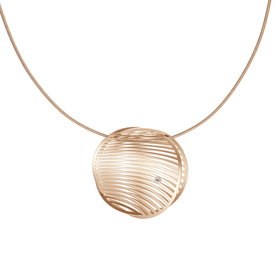 Prívesok s diamantom Mirage Pendant Round