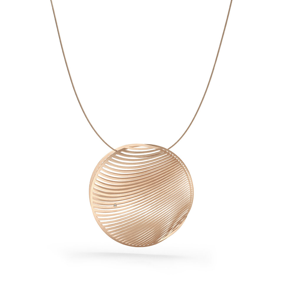 Prívesok s diamantom Mirage Pendant Round