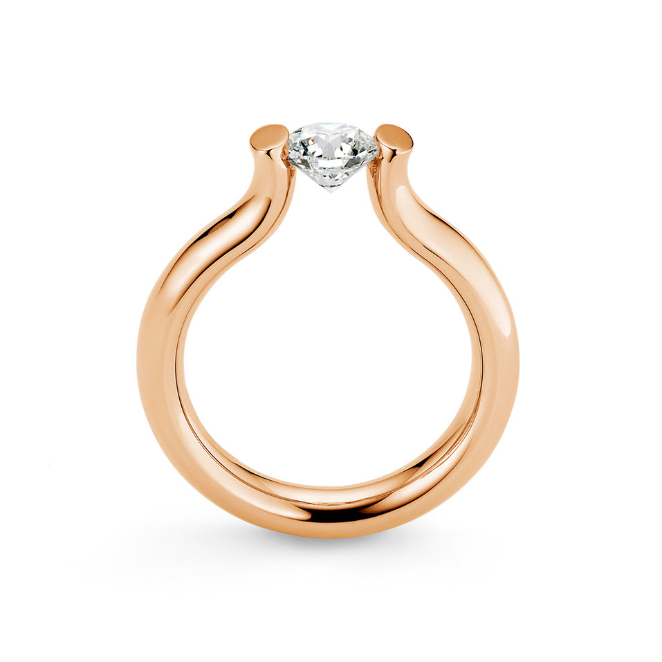 Prsteň s diamantom Spannring Heaven