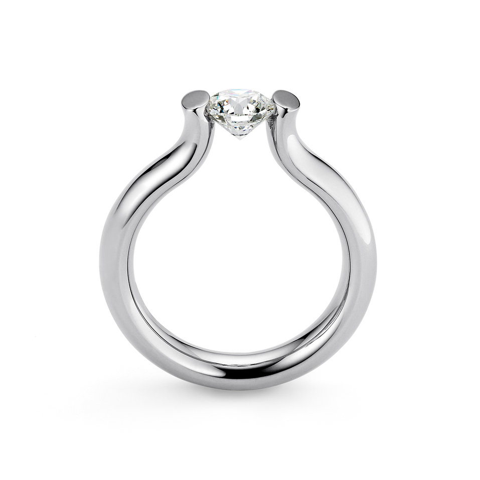 Prsteň s diamantom Spannring Heaven