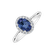 Prsteň s zafírom a diamantmi Princess Wish2