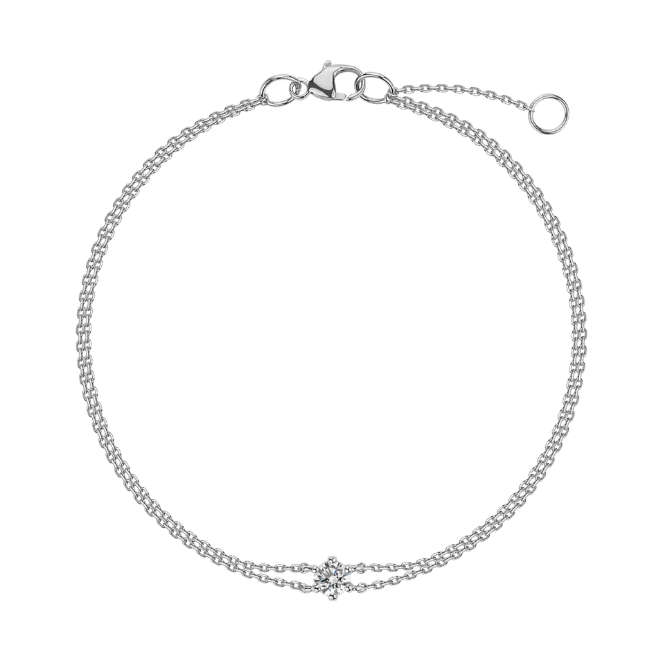 Náramok s diamantom Essential Shine