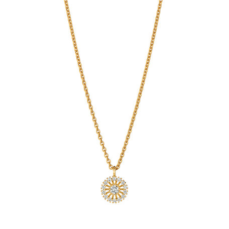 Náhrdelník s diamantmi Swing Boho