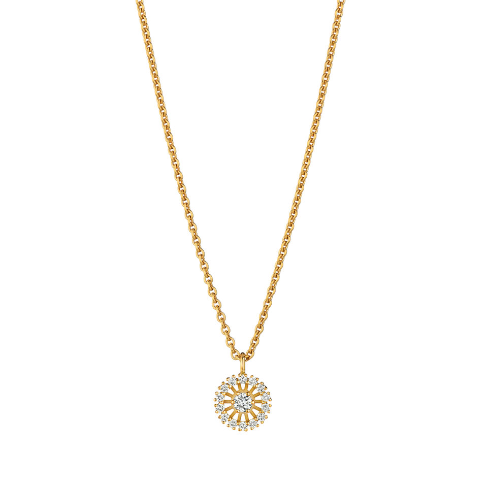 Náhrdelník s diamantmi Swing Boho