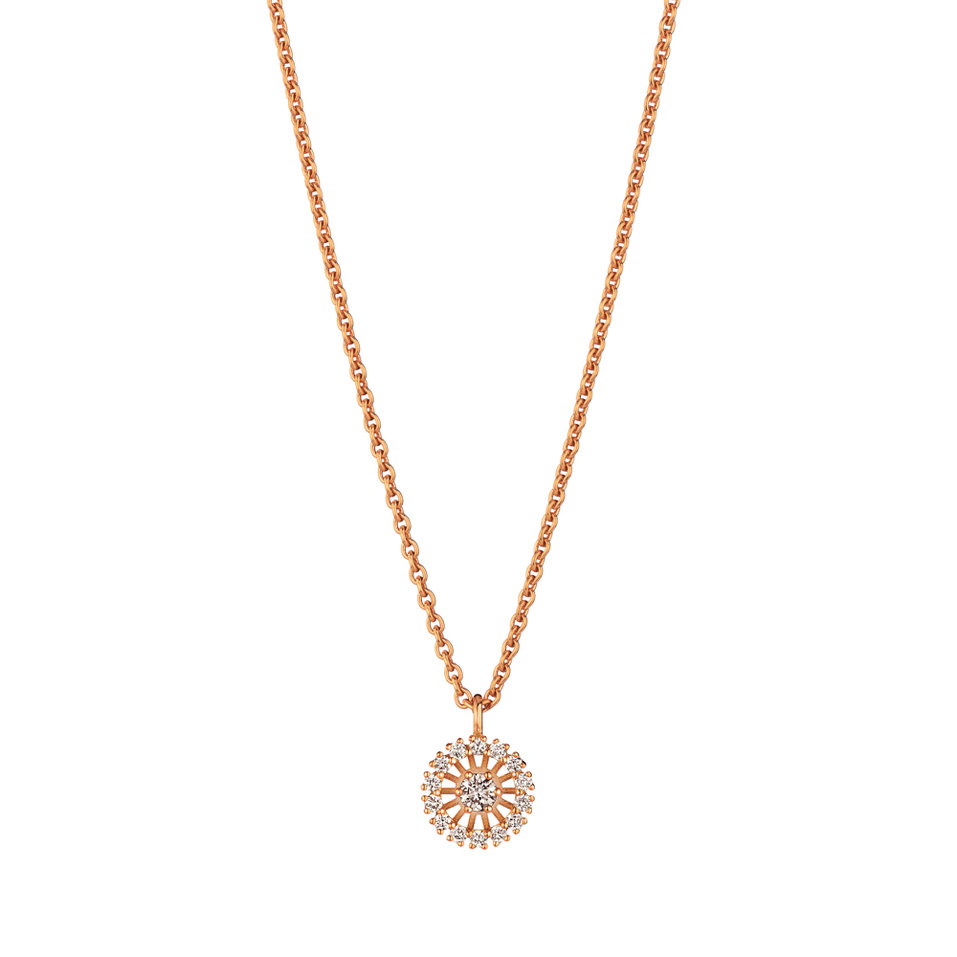 Náhrdelník s diamantmi Swing Boho