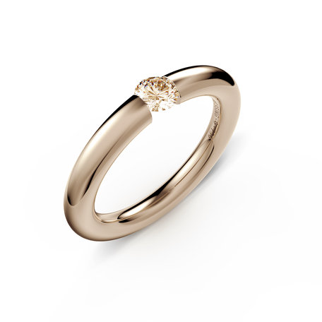 Prsteň s diamantom Spannring