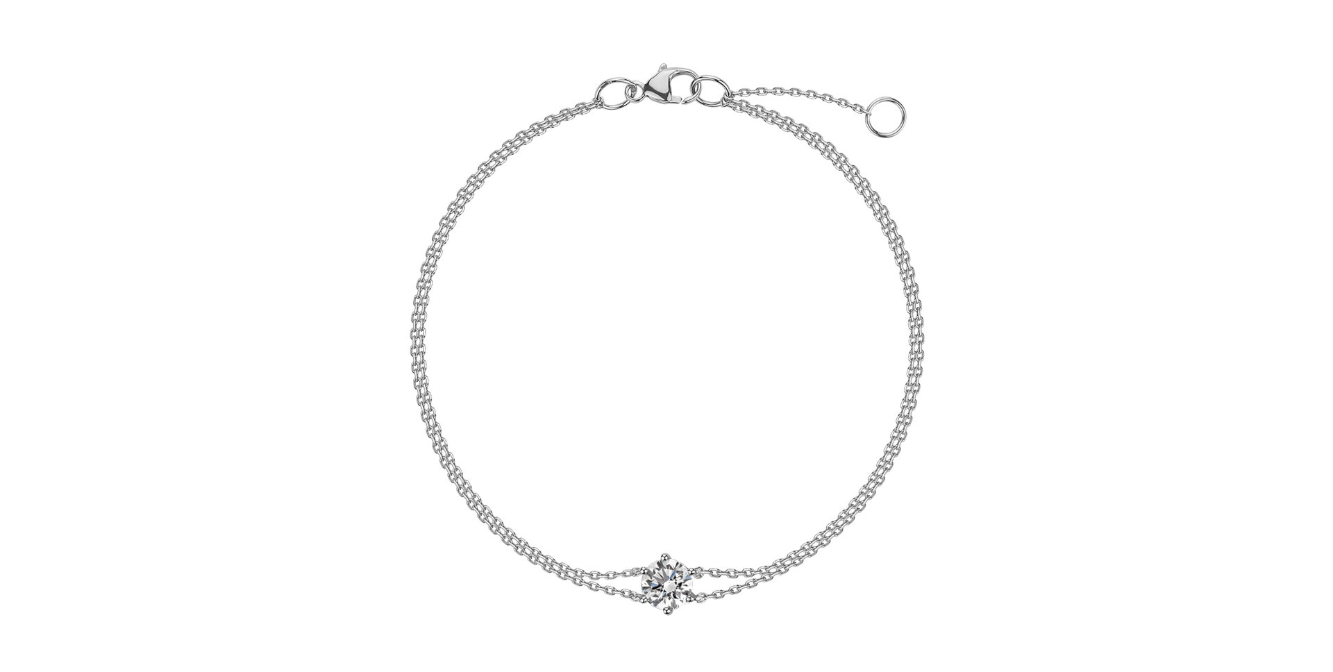 Náramok s diamantom Essential Shine
