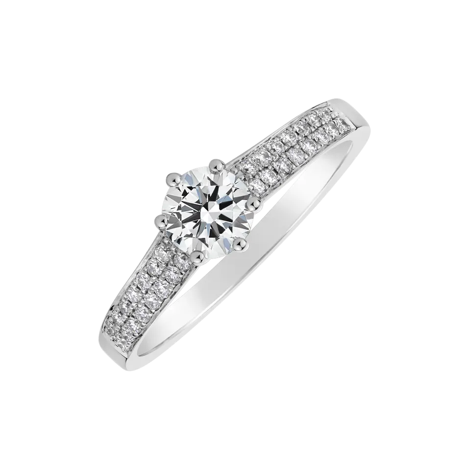 Prsteň s diamantmi Sparkling Romance