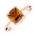 Prsteň s citrínom madeira Bonbon2