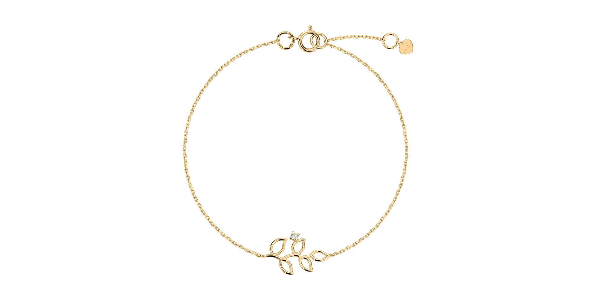 Náramok s diamantom Nature Gift