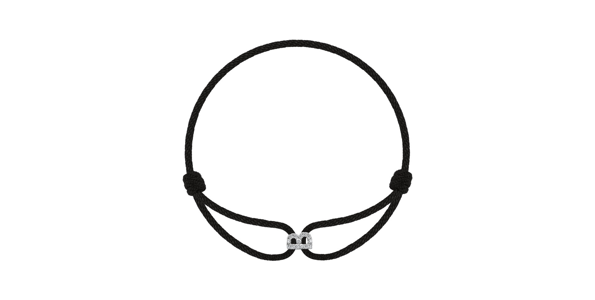 Náramok s diamantmi Alphabet Delight