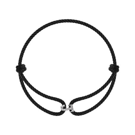 Náramok s diamantmi Alphabeth Delight