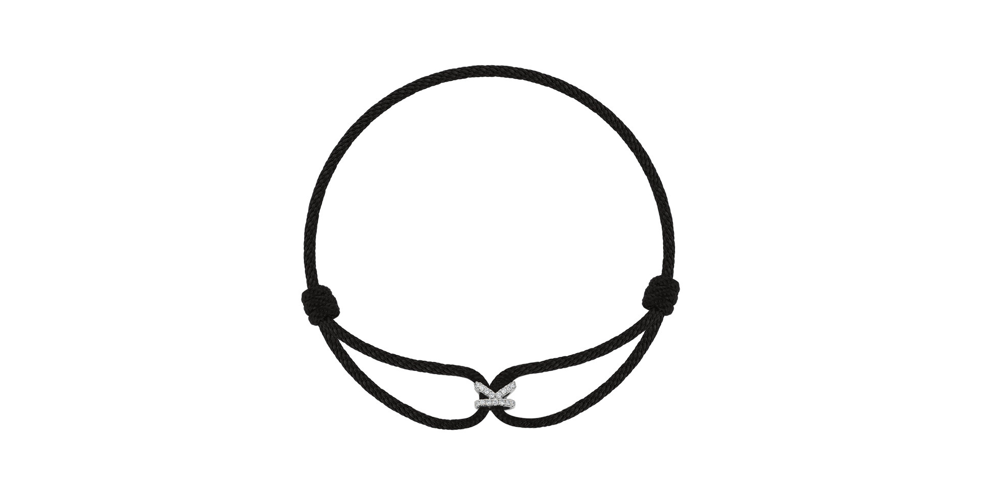 Náramok s diamantmi Alphabet Delight