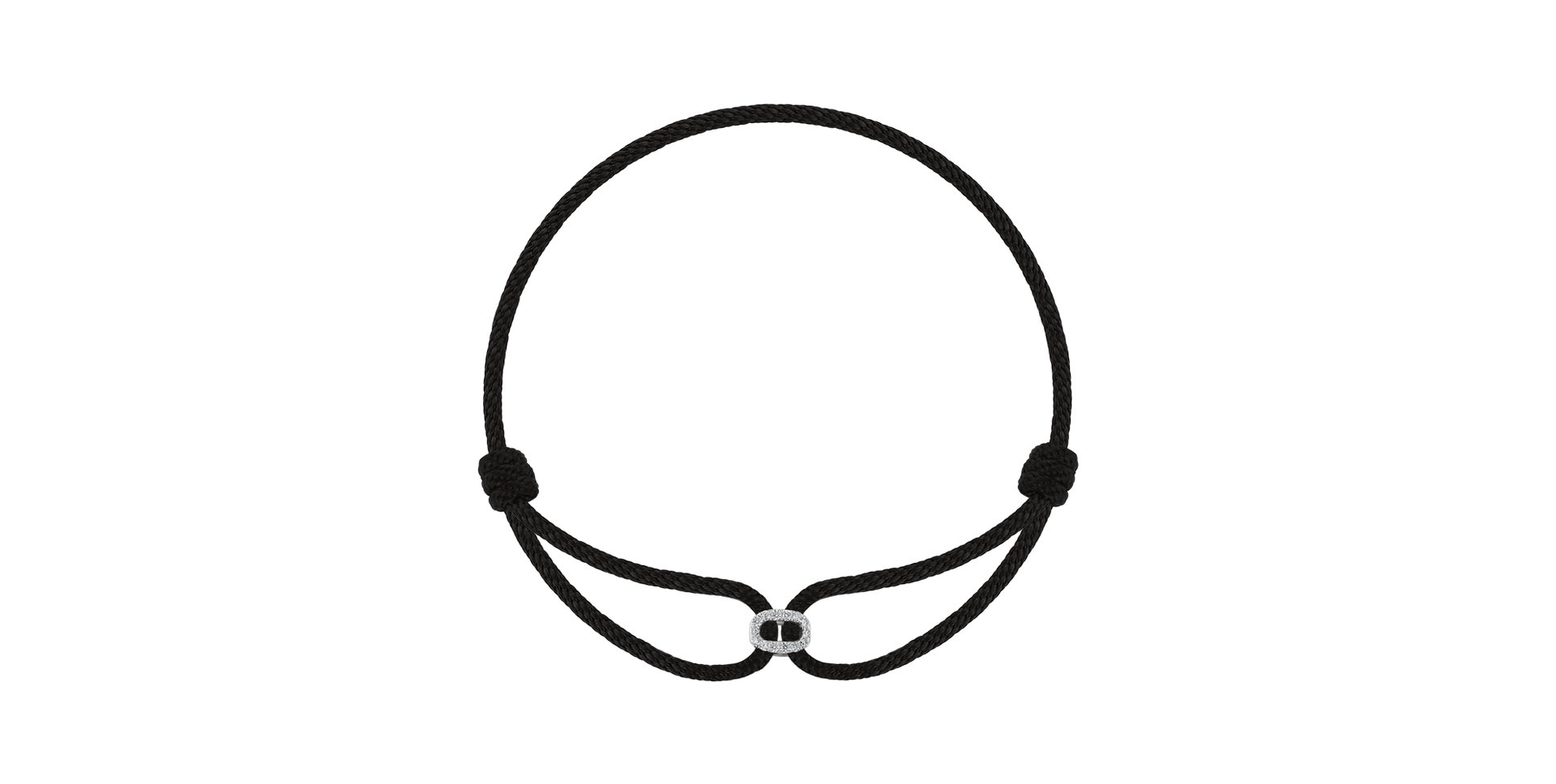 Náramok s diamantmi Alphabet Delight