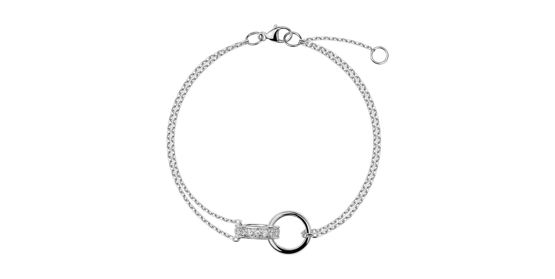 Náramok s diamantmi Harmonic Bond