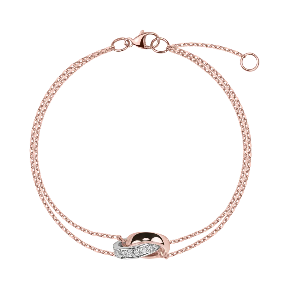Náramok s diamantmi Divine Bond