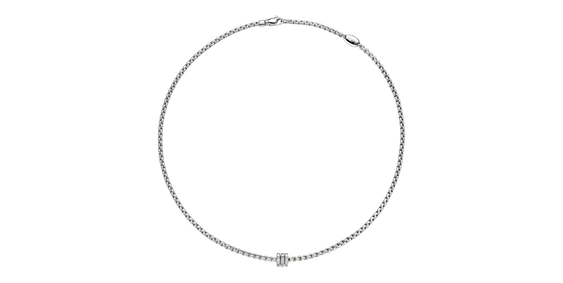 Náhrdelník s diamantmi Flex'it