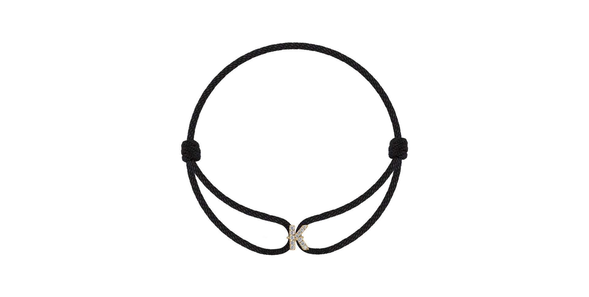 Náramok s diamantmi Miracle Alphabet