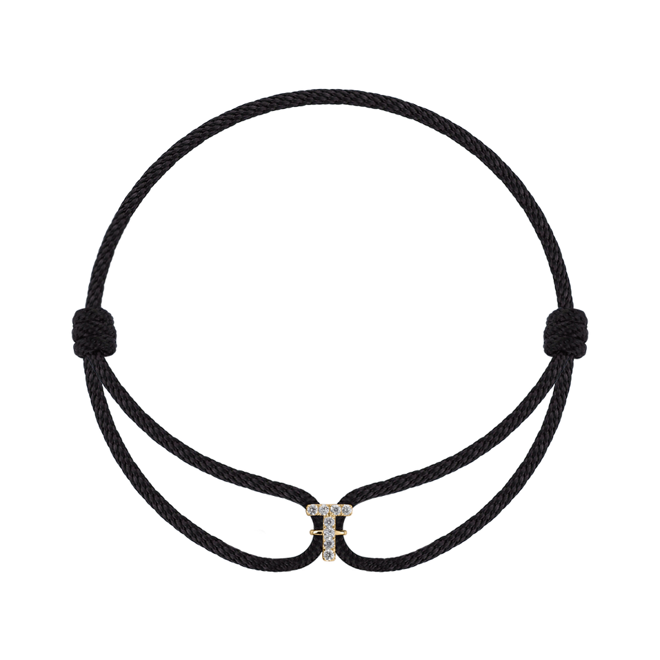 Náramok s diamantmi Miracle Alphabet