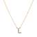 Náhrdelník s diamantmi Shiny Alphabet2