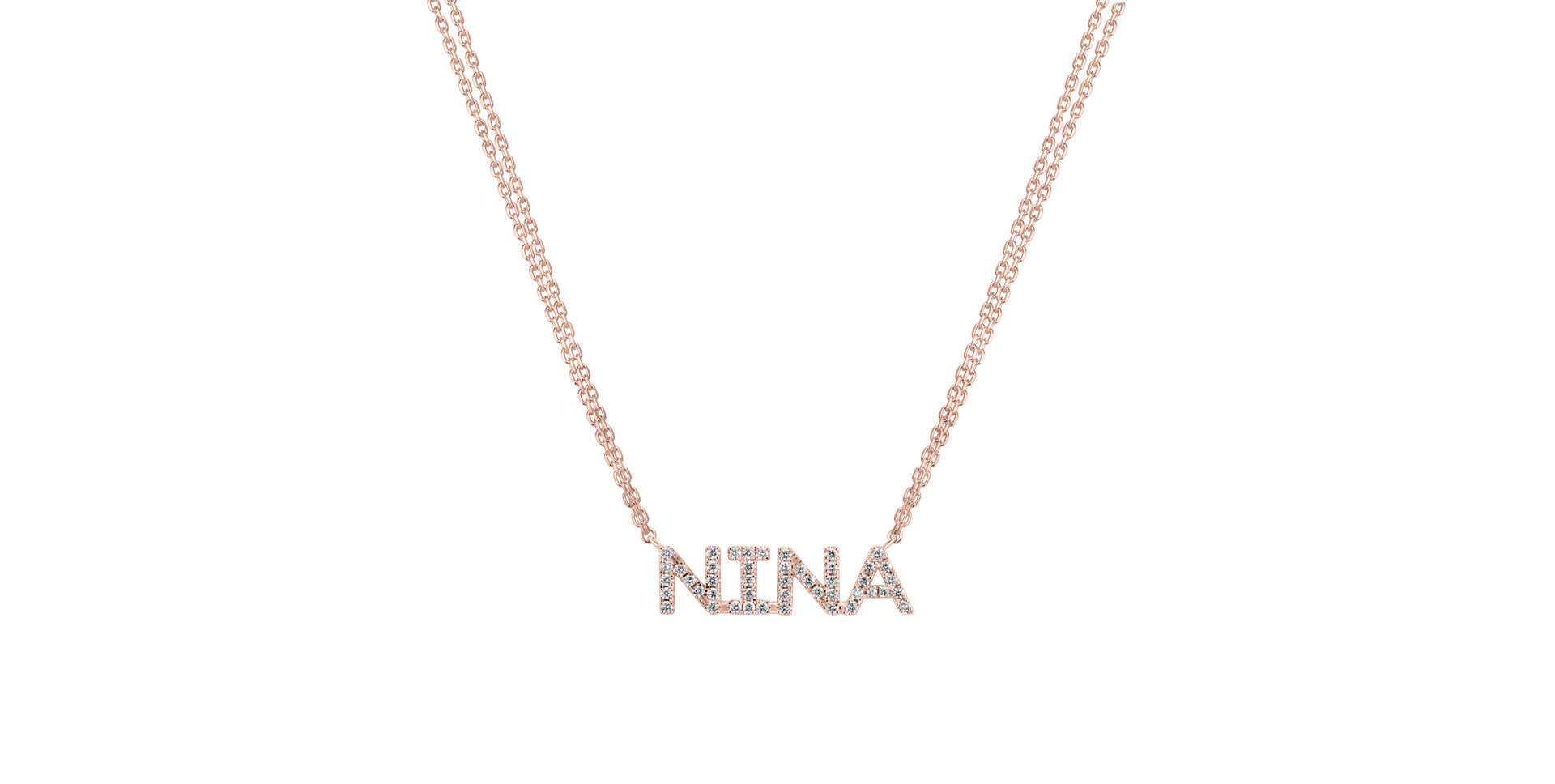 Náhrdelník s diamantmi Terzieff