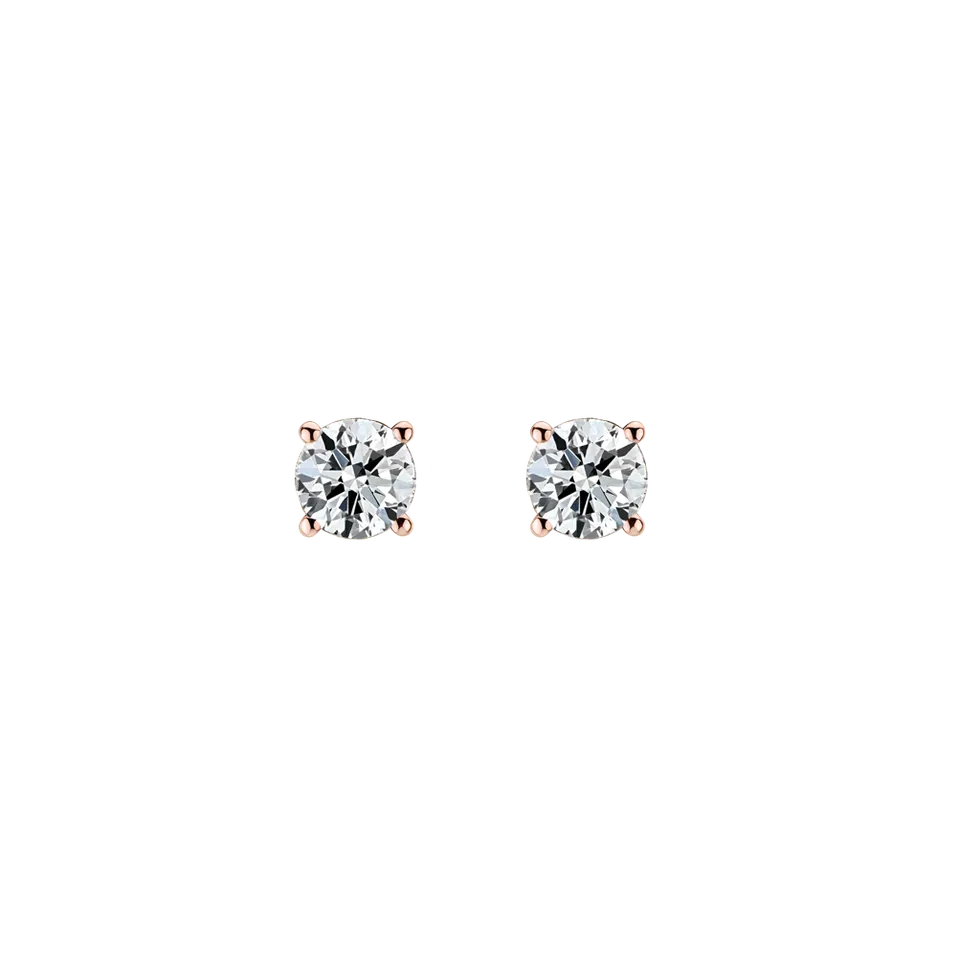 Náušnice s diamantmi Essential Shine