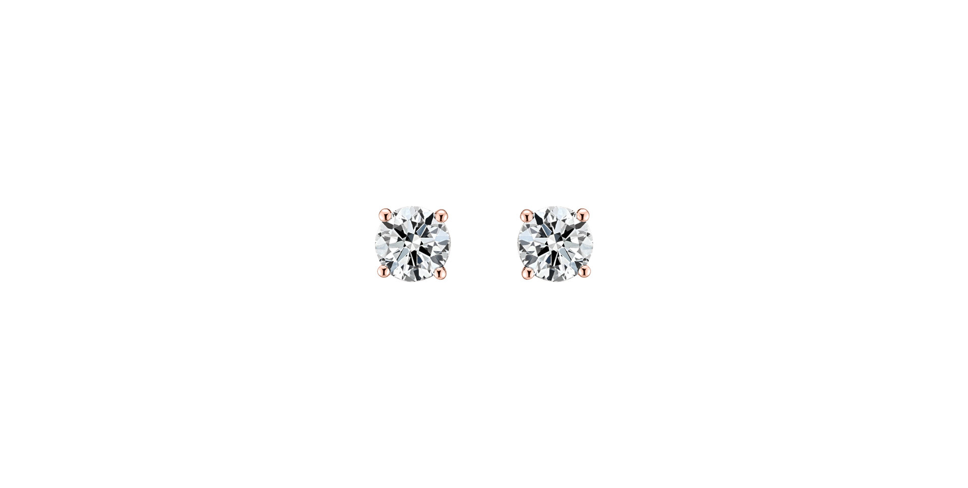 Náušnice s diamantom Essential Shine