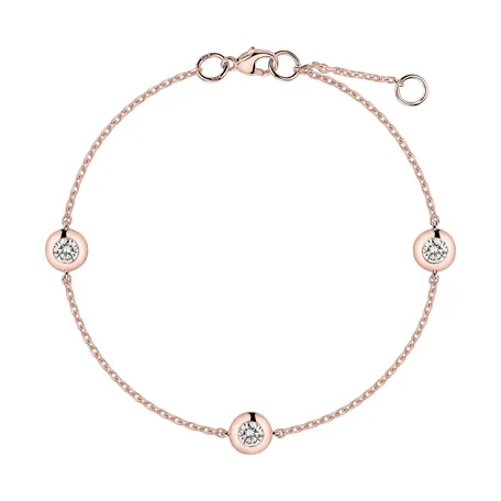 Náramok s diamantmi Sparkling Dot
