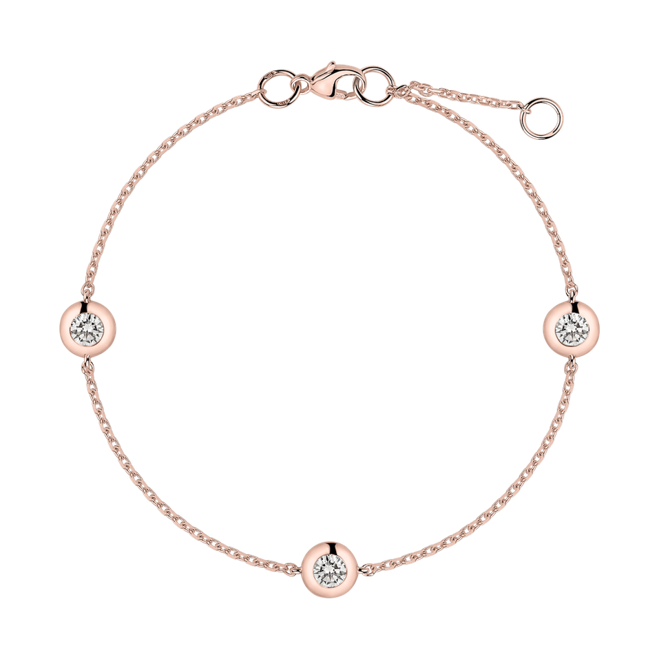 Náramok s diamantmi Sparkling Dot