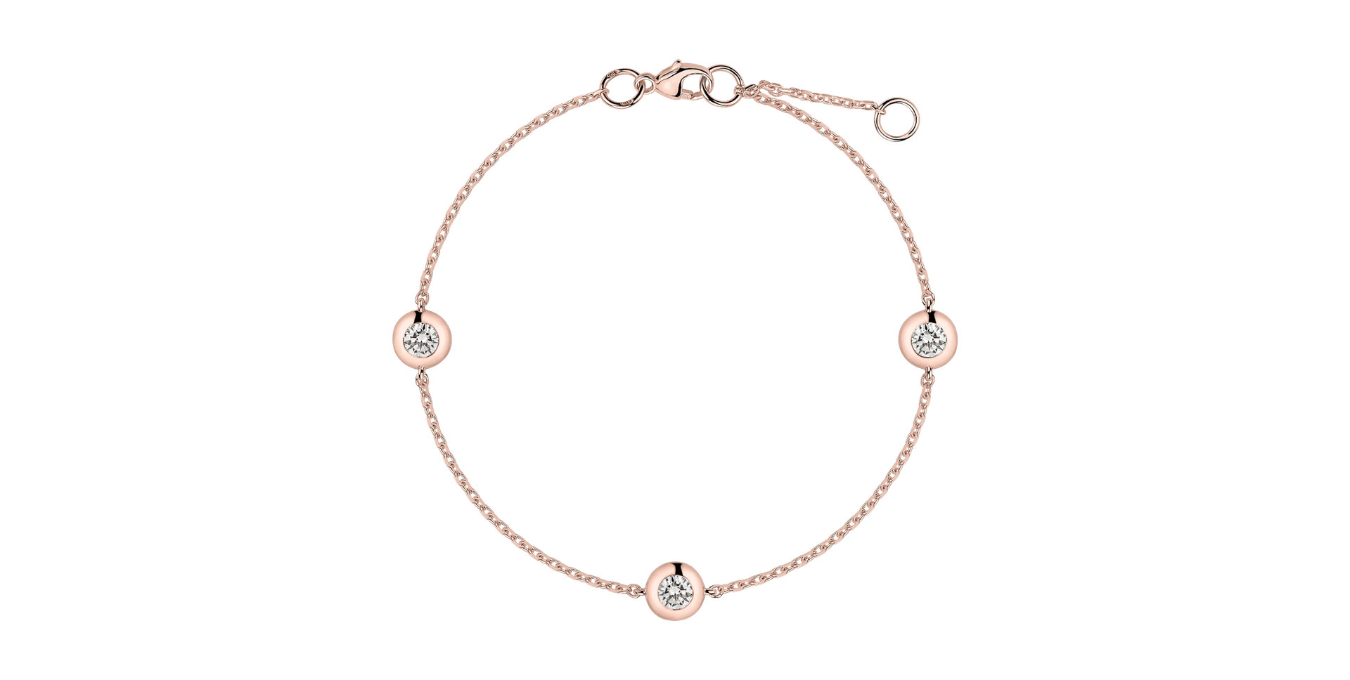 Náramok s diamantmi Sparkling Dots