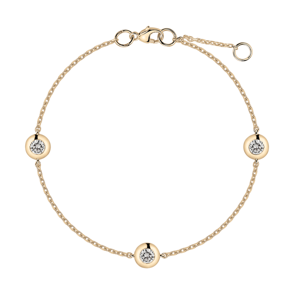 Náramok s diamantmi Sparkling Dots