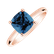 Prsteň s topazom Bonbon2