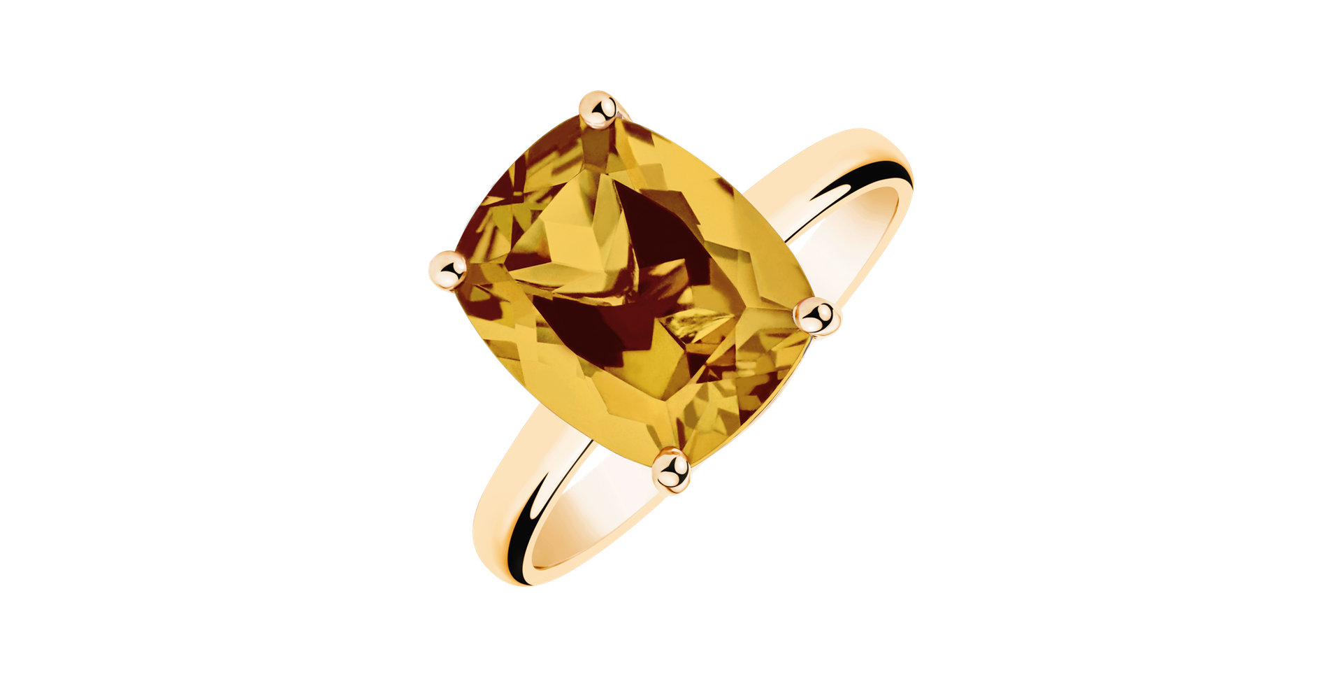 Prsteň s citrínom Bonbon