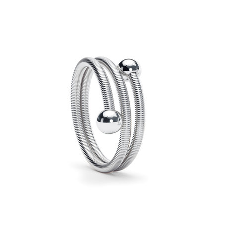 Prsteň platina Colette C Embrace Ring 2 Windings