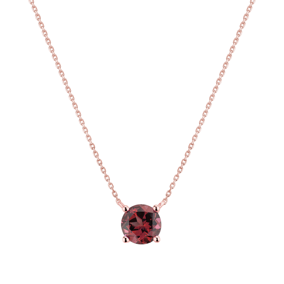 Náhrdelník s rhodolitom Lucky Glance