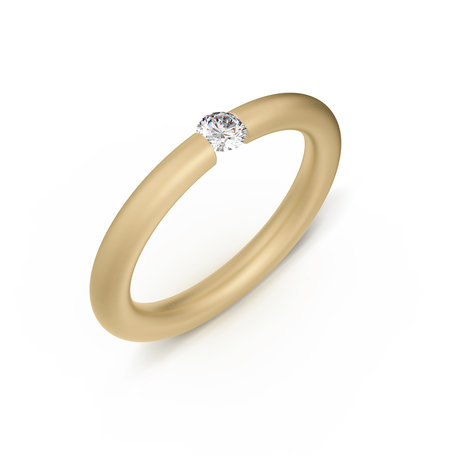 Prsteň s diamantom Spannring Antares